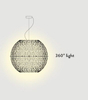 Lampa wisząca Slamp CHRSM00WHT01TGB000EU Charlotte Globe