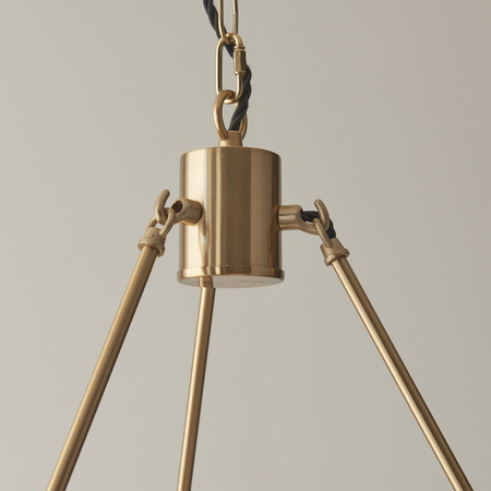 Lampa wisząca Endon Lighting Chester 111202 mosiądz