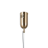 Lampa wisząca Italux Fuente PND-34395-3V-HBR Złoty