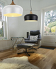 Lampa wisząca PARMA BLACK Azzardo AZ1331 czarny