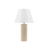 Lampa stołowa Luces Exclusivas VANZURO LE45283 beżowy, biały