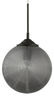 Lampa wisząca Luces Exclusivas ARJONA LE41877 czarny/chrom