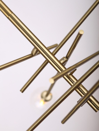 Lampa wisząca Maxlight LOLLIPOP6 P0294 mosiądz