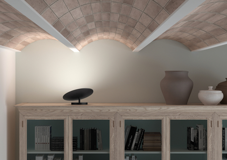 Lampa stołowa BOOM mosiądz mat LED 48W 2700K CRI90 ściemnialna