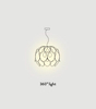 Lampa wisząca Slamp FLO85SOS0001PE000 Flora Small Pewter