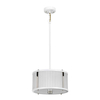 Lampa wisząca Elstead Lighting Corona biały/szary DL-CORONA-2P-WPN