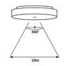 Lampa zewnętrzna Rabalux Zenon 2699 biały