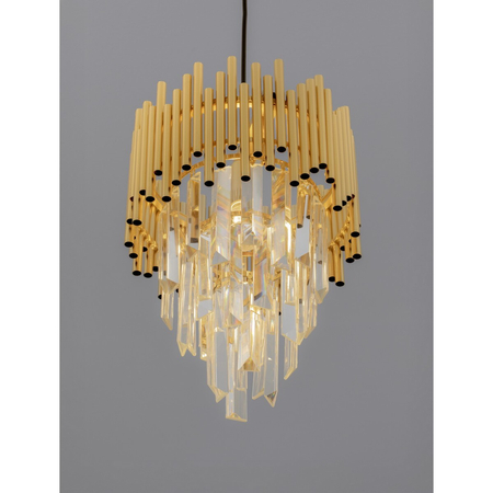 Lampa wisząca Luces Exclusivas PELAVRO LE45107 złoty i odcienie złota, czarny