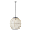 Lampa wisząca Endon Lighting Zaire 101688 drewniany