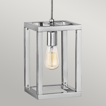 Lampa wisząca Ensemble - 1 źródło światła - Polerowany nikiel Quintiesse QN-ENSEMBLE1P-PN