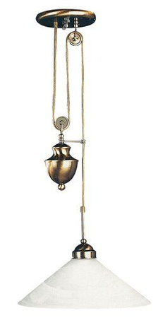 Żyrandol Rabalux Marian 2706 brąz
