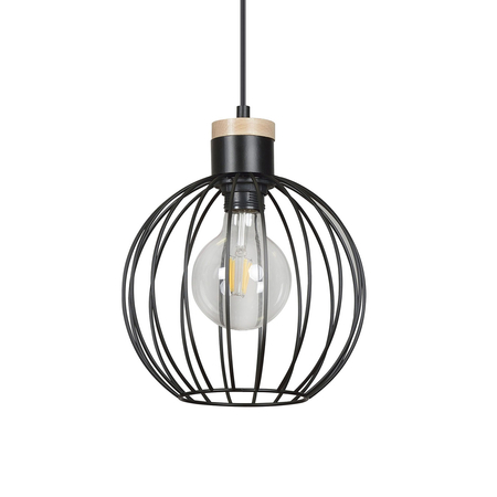 Lampa wisząca BARBADO 1 BLACK Emibig 754/1 czarny