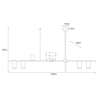 Lampa sufitowa Kaja ROCCO K-4757 czarny