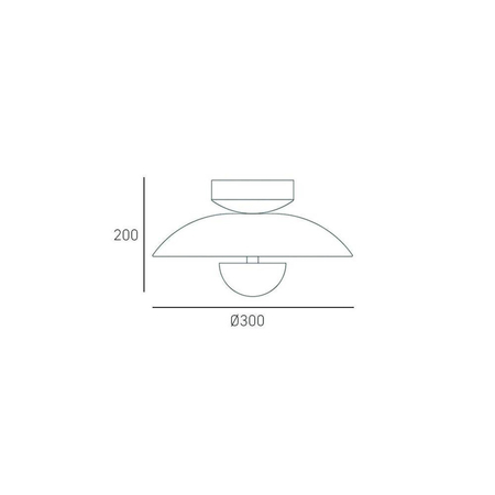 Cosmo Light Plafon SYDNEY C01048WH AG