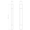 Kinkiet Astro Palermo 600 LED 1084033 Polerowany Chrom