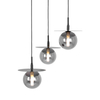 Lampa wisząca Kaja FERMI K-5385 czarny, grafitowy