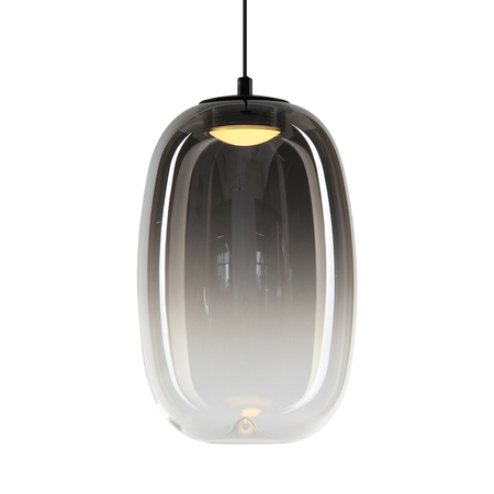 Milagro Lampa wisząca VASO 3 SMOKED 4W ML1403 CZARNY