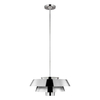 Lampa wisząca Elstead Lighting Brisbin szary FE-BRISBIN-PN