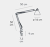Lampa stołowa Fontana Arte F810110200BINE Naska