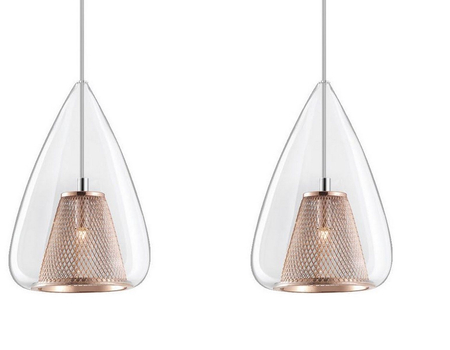Lampa wisząca Luces Exclusivas YUMBO LE41840 miedziany