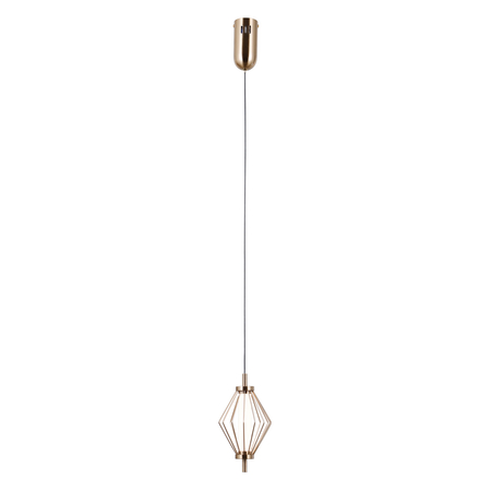 Lampa wisząca Italux Sevil PND-34403-1-HBR Złoty