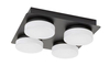 Lampa łazienkowa Rabalux Attichus 75004 czarny matowy