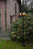 Lampa zewnętrzna Lutec PINE 7196603012 czarny