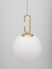Lampa wisząca Luces Exclusivas YARA biały/złoty LE42733