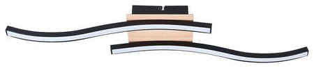 Lampa sufitowa Rabalux Heimdall 2280 czarny matowy