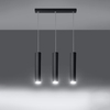 Sollux Lighting Lampa wisząca LAGOS 3L czarny SL.0329