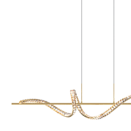 Lampa wisząca Zuma Line MD3170-1-3GT ATHESA LAMPA WISZĄCA ZŁOTA/GOLD