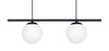 Lampa wisząca ARTON Kaja K-4965 biały/czarny