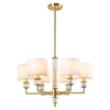 Cosmo Light Lampa wisząca SUTTON P06692BR-WH
