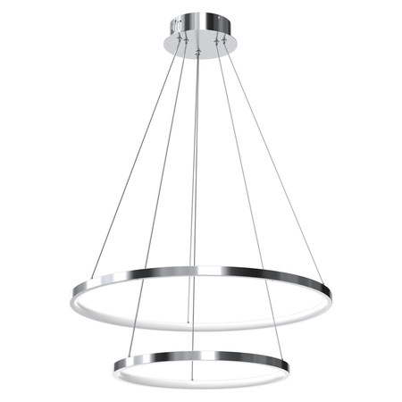 Milagro Lampa wisząca HOOP CHROME 51W LED ML1550 CHROM