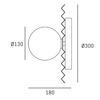 Cosmo Light Kinkiet MARBELLA W01418AU