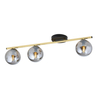 Lampa sufitowa MONZA 3 Emibig 1250/3 czarny/złoty