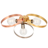 Lampa sufitowa Endon Lighting Hoop 97663 mosiądz