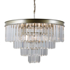 Lampa wisząca Italux Verdes  PND-44372-8-CHMP-GLD Złoty szampański