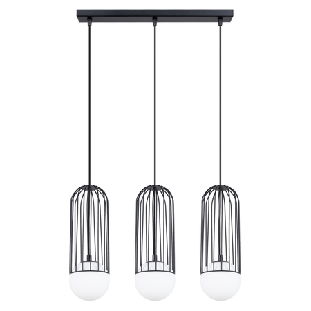 Sollux Lighting Lampa wisząca BRINA 3L czarna SL.1334