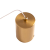 Glamour Lampa wisząca Abigali Cilinder 2 WW 16W, złoty