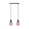 Lampa wisząca DOKA Kaja K-5266 czarny/złoty