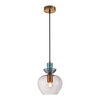Lampa wisząca Italux Fanda PND-31882-1-GD-PK Złoty