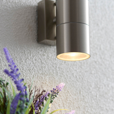 Kinkiet zewnętrzny Endon Lighting Canon EL-40095 stalowy