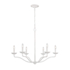 Żyrandol Elstead Lighting Annie biały FE-ANNIE6-PSW