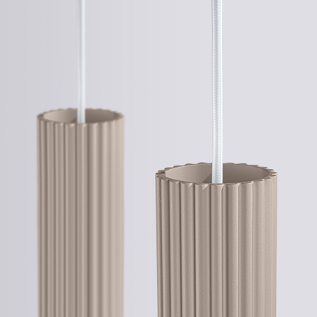 Sollux Lighting Lampa wisząca KARBON 2 taupe SL.1773