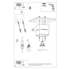 Sollux Lighting Plafon LOKKO 45 biały SL.0775