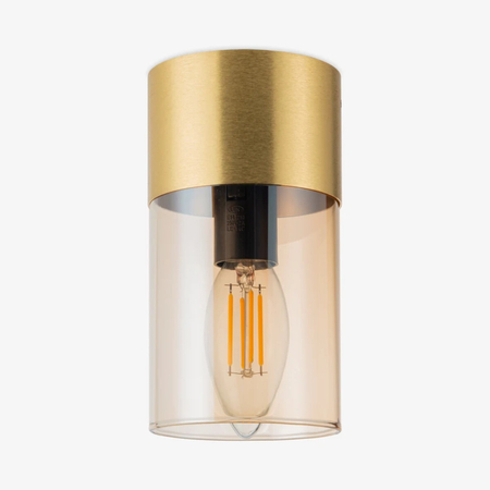 Lampa sufitowa Zuma Line OB2221BD-1-GLD VETRO LAMPA SUFITOWA ZŁOTA/GOLD