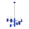 Sollux Lighting Żyrandol HALO 6 ultramaryna SL.1835