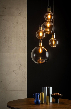 Lampa wisząca Lucide JULIUS 34438/05/65 czarny