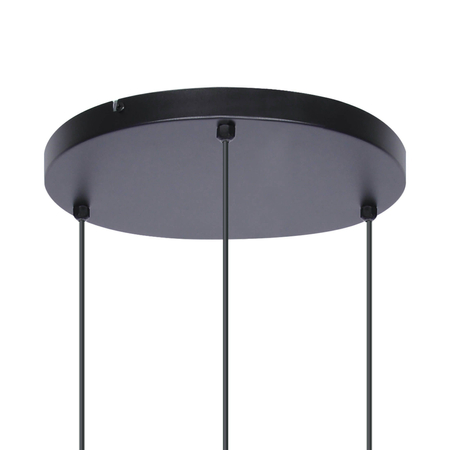 Lampa wisząca CAMINA Kaja K-4746 biały/czarny